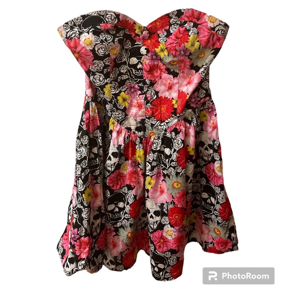 Floral Skull Dress